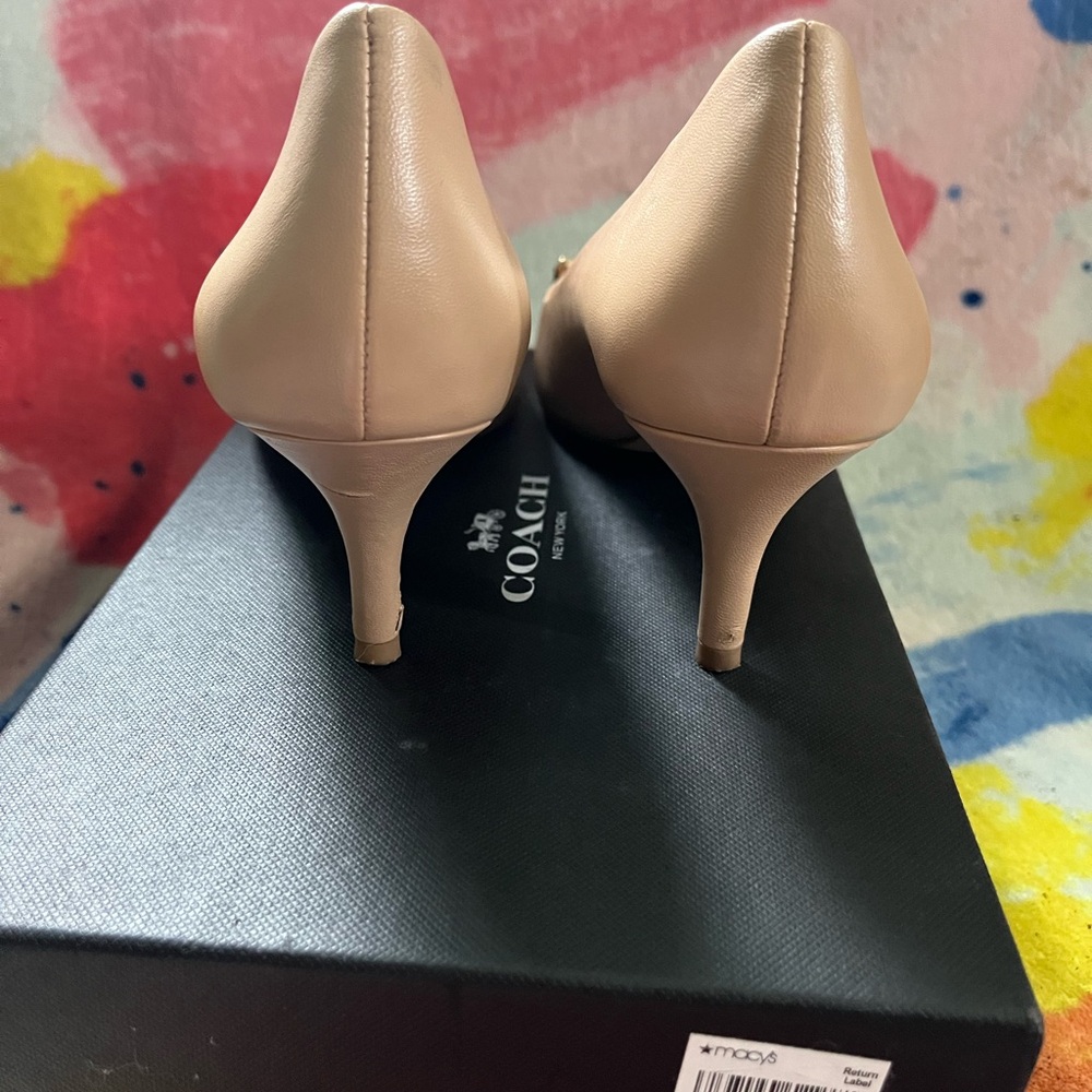Coach Lauri silky nap Heels - Picture 3 of 5